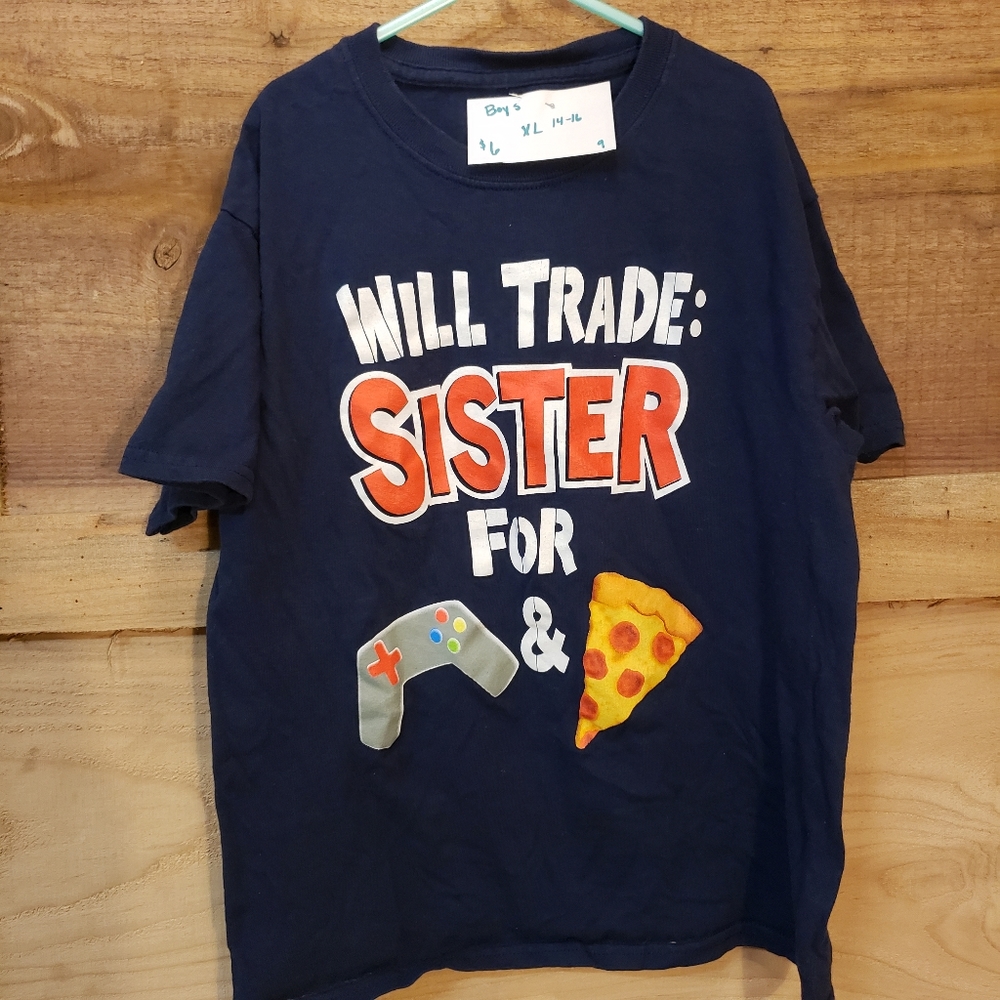 Boys xl shirt blue